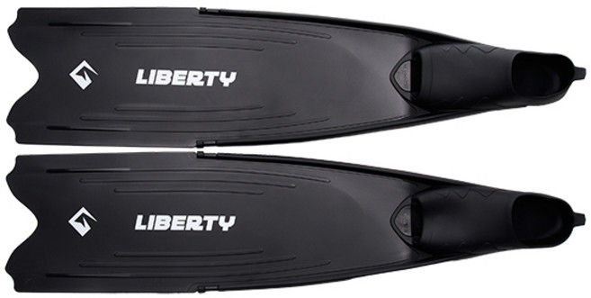 GOGODIVE Liberty 潛水蛙鞋, 黑色