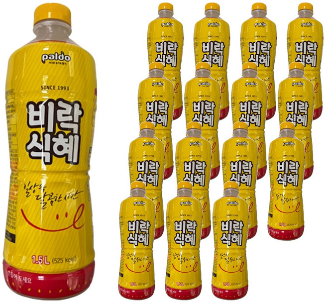팔도 비락 식혜, 1.5L, 16개