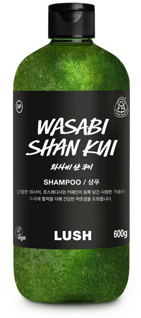러쉬 와사비 샨 쿠이 샴푸, 600g, 1개
