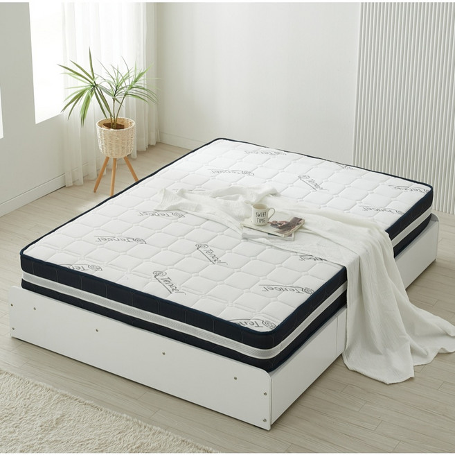 이편한침대 단단한 독립스프링 침대 매트리스, 20cm, 하드