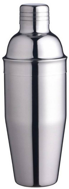 日式調酒器 不銹鋼雪克杯 750ml, 銀色, 1個