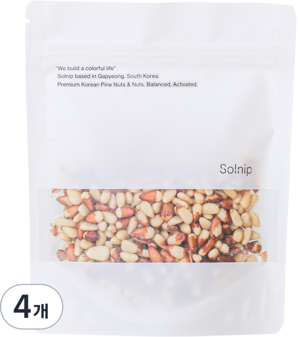 Solnip 韓國產黃松子, 90g, 4個