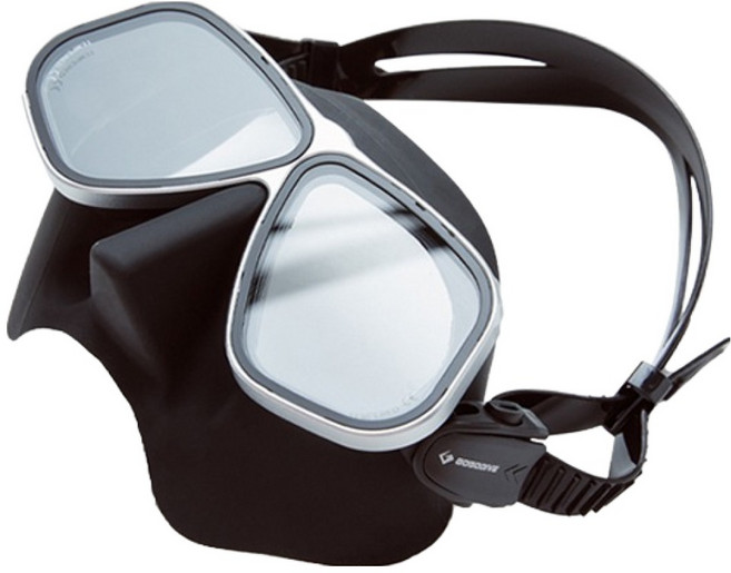 고고 테르소 다이빙 마스크, 블랙 + 실버(프레임)