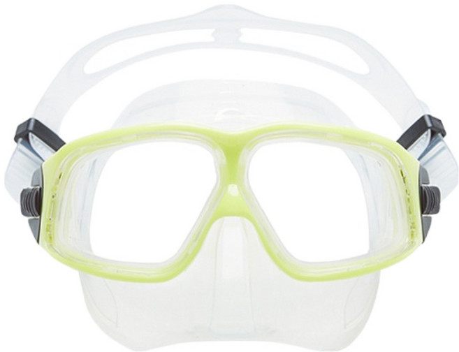고고 프리다이빙 스노클링 젤로 마스크, 네온옐로우