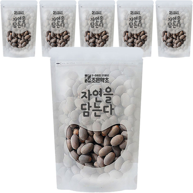 조은약초 자연을 담는다 프리미엄 국내산 연자육 안깐것, 200g, 6개