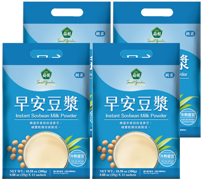 薌園 早安豆漿, 300g, 4袋