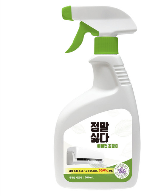 정말싫다 에어컨 곰팡이 세정제, 1개, 500ml