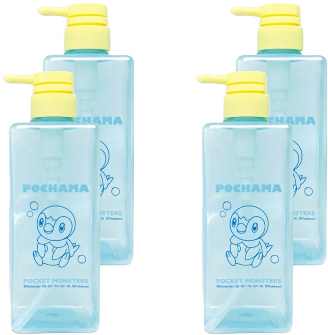 PoKeMoN 寶可夢 波加曼沐浴空罐 600ml 6.6 x 6.6 x 22cm, 319631, 4件
