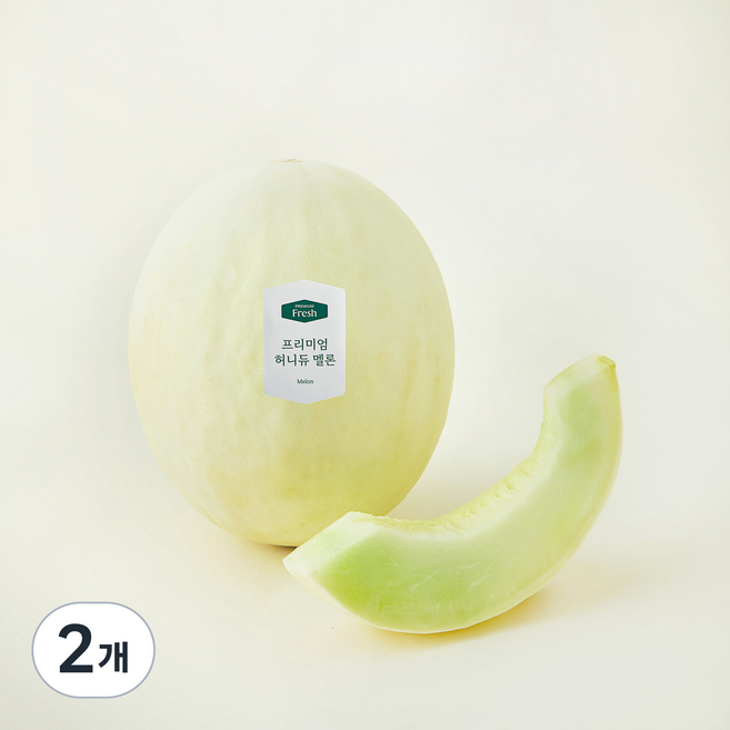 프리미엄 허니듀 멜론, 1.7kg, 2개