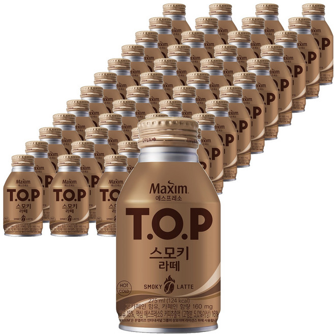 티오피 스모키 라떼, 275ml, 48개