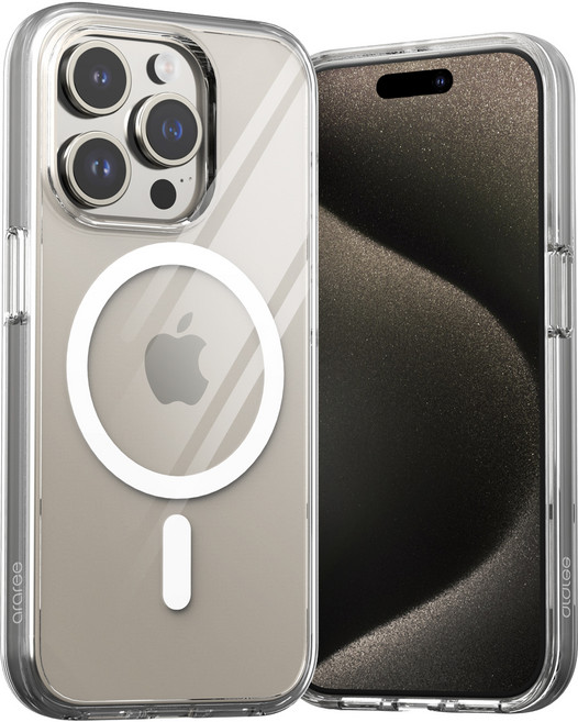 아라리 투명 맥세이프 범퍼 휴대폰 케이스 듀플 M