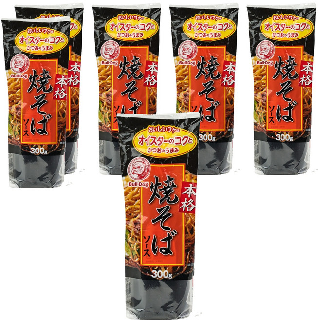 불독 야끼소바소스, 300g, 6개