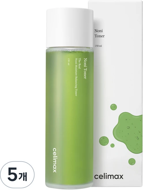 셀리맥스 더 리얼 노니 수분 밸런싱 토너, 150ml, 5개 - 쿠팡