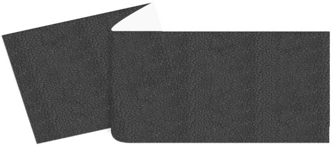 아리코 인조가죽 소파 리폼스티커, 블랙, 1개