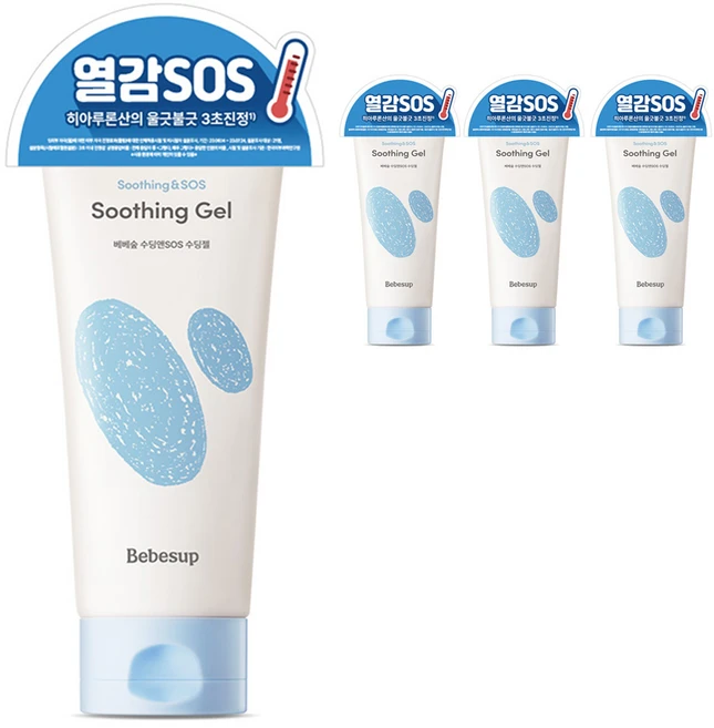 베베숲 유아용 수딩앤에스오에스 수딩젤, 4개, 200ml - 쿠팡