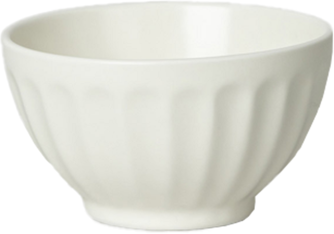 SSUEIM Mild系列 霧面陶瓷飯碗 110 x 63mm, 奶油色, 4個