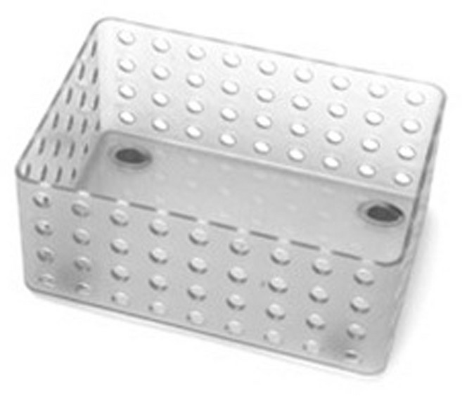 데코 센스 스텝 바구니 1호, 화이트, 1개