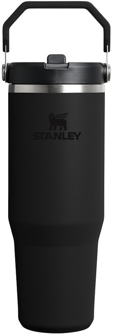 스탠리 아이스플로우 플립 스트로 2.0 텀블러, 블랙, 887ml, 1개