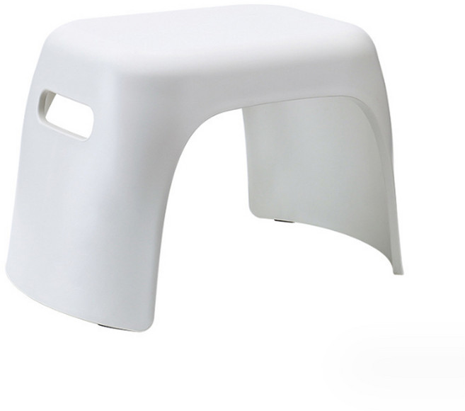 코멧 미끄럼 방지 욕실 의자, 화이트