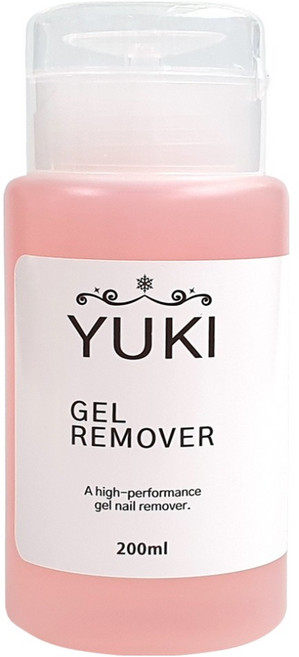 유키 펌프형 젤 리무버, 1개, 200ml