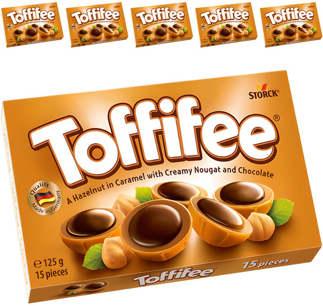 토피피 초콜릿, 125g, 6개