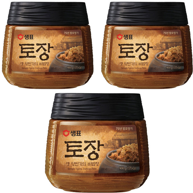 샘표 토장, 900g, 3개
