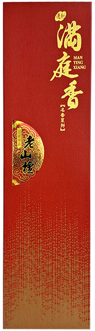 MAN TING XIANG 滿庭香 老山檀香 I-323 39.5cm 300g, 1盒