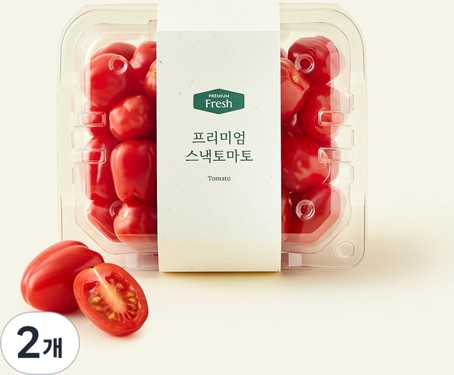 프리미엄 스낵토마토, 2개, 500g