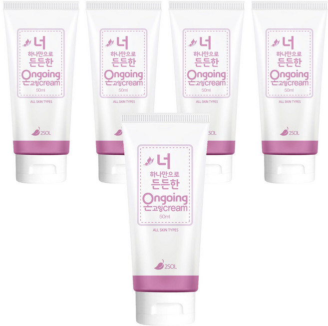 2SOL 온고잉 크림, 50ml, 5개