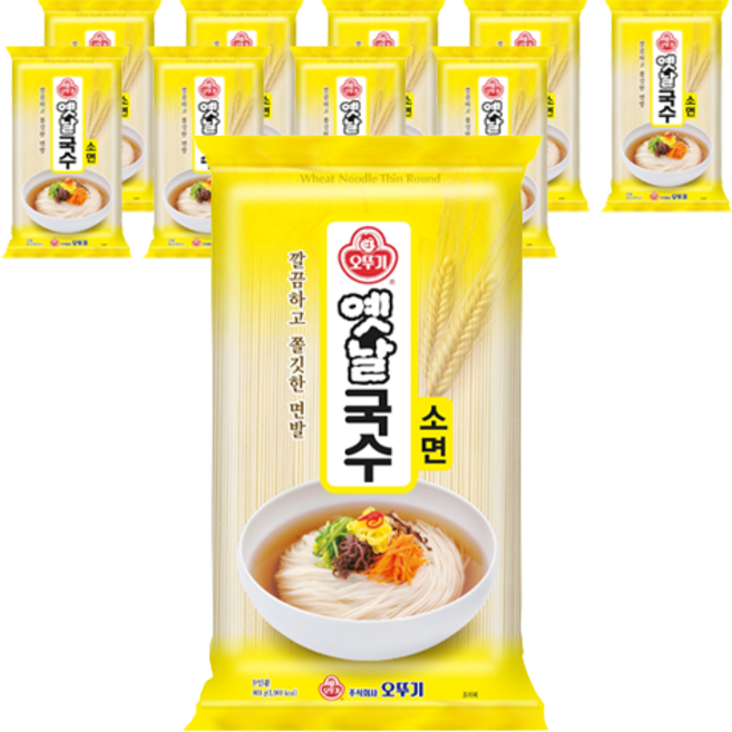오뚜기옛날 국수 소면, 900g, 10개