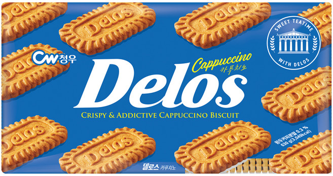 청우식품 델로스 카푸치노 쿠키, 630g, 1개