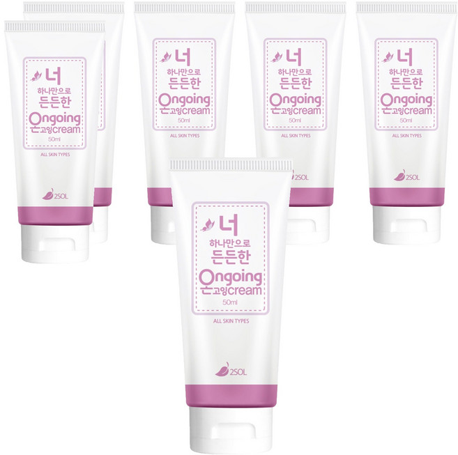 2SOL 온고잉 크림, 50ml, 6개