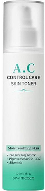 스와니코코 에이씨 컨트롤 케어 스킨토너, 120ml, 1개