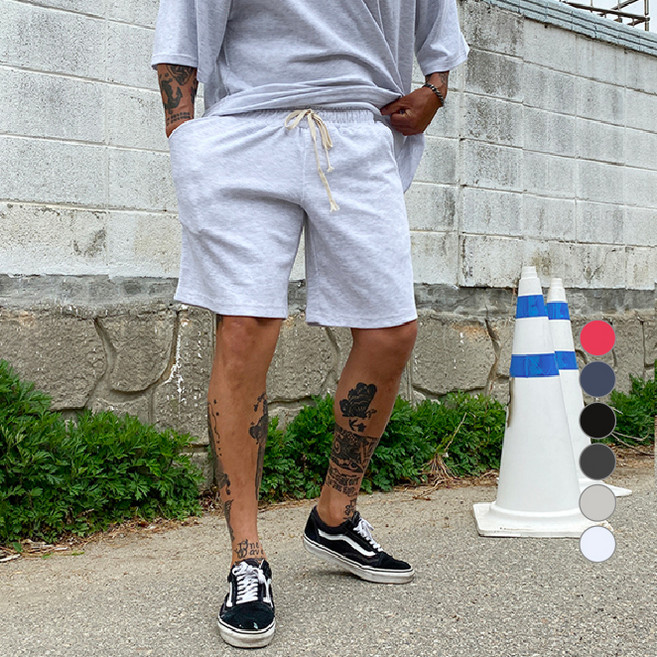 파이브라지 빅사이즈 코지 트레이닝 5부 반바지