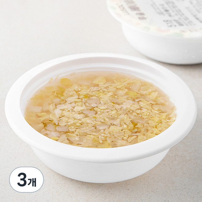 루솔 한우배추국 518, 150g, 3개