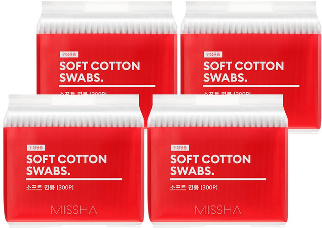 미샤 소프트 면봉, 4개