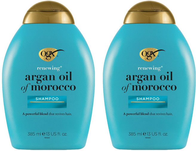 ogx 摩洛哥堅果油新生修護洗髮精 花香, 2個, 385ml