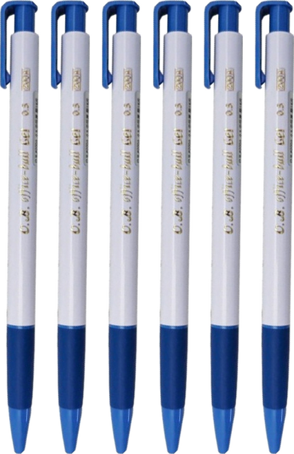 O.B. 歐布德 200A 自動原子筆 office-ball gel 0.5mm, 藍色, 6支