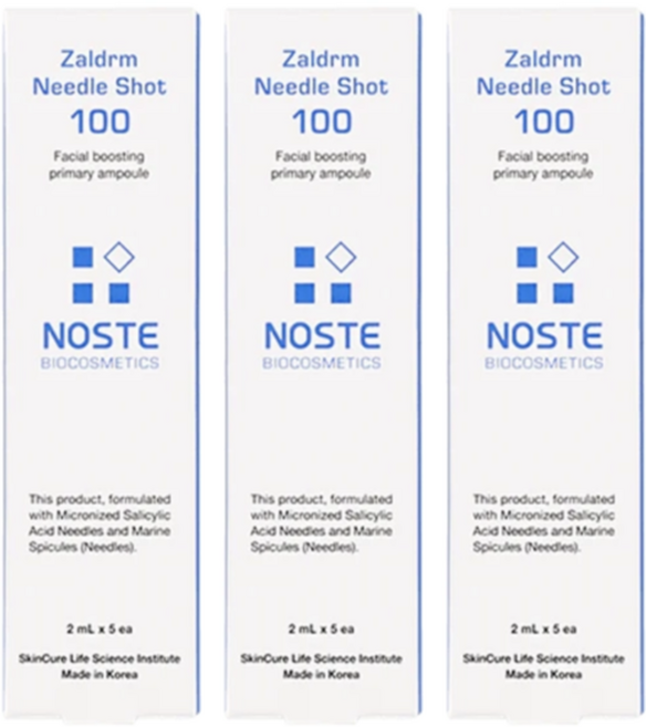 NOSTE Zaldrm 微針感保濕喚膚精華 臉部保養 2ml x 5 ea, 10ml, 3盒