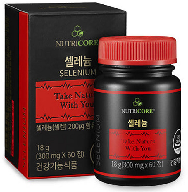 뉴트리코어 셀레늄, 1개, 18g