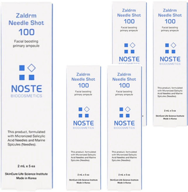 NOSTE Zaldrm 微針感保濕喚膚精華 臉部保養 2ml x 5 ea, 10ml, 5盒