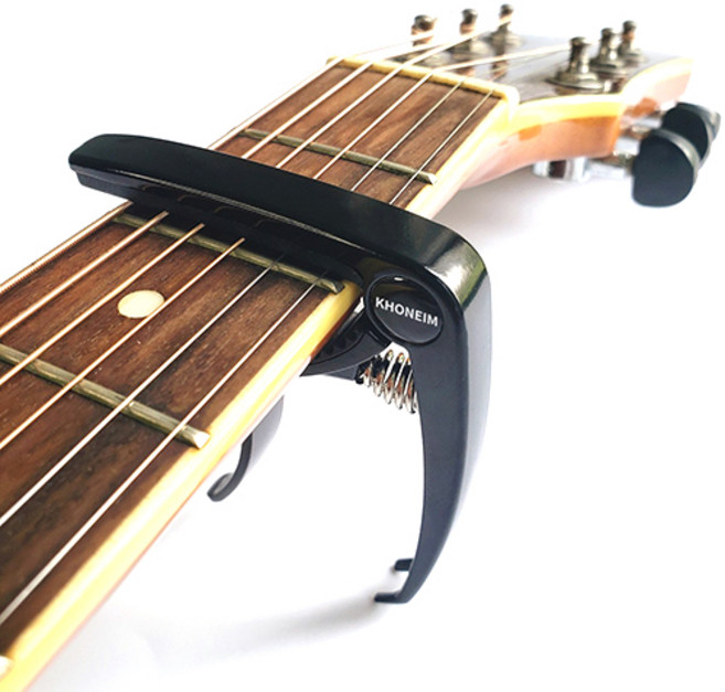 코네임 기타 메탈 카포 블랙, 1개