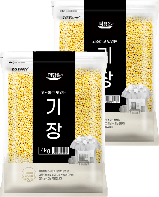 더담은 고소하고 맛있는 기장, 4kg, 2개