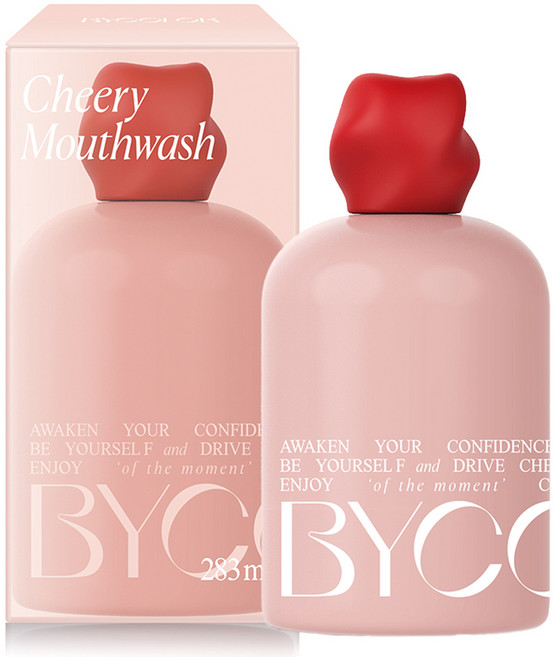 바이컬러 치어리 마우스 워시 구강세정제, 283ml, 1개