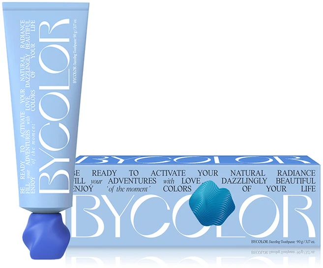 바이컬러 데즐링 미백 기능성 치약, 90g, 1개 - 쿠팡