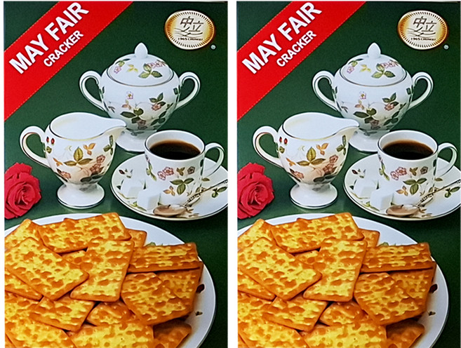 中立 美華梳打餅, 180g, 2盒