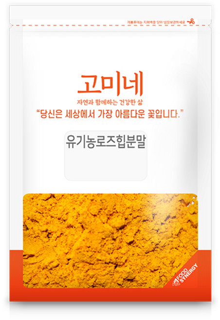 고미네 유기농 로즈힙 분말, 1개, 100g