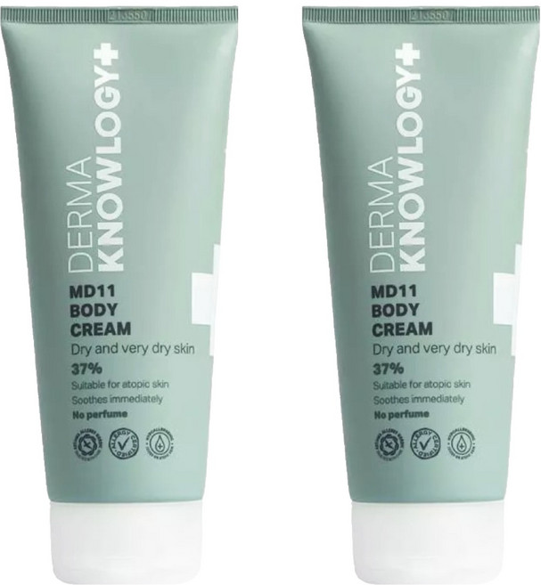 Derma MD11 B3 全效舒緩滋潤霜 適合異位性皮膚 舒緩乾燥 不含香精, 200ml, 2條