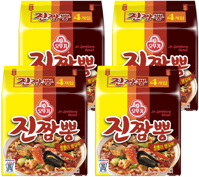 오뚜기 진짬뽕 130g, 16개