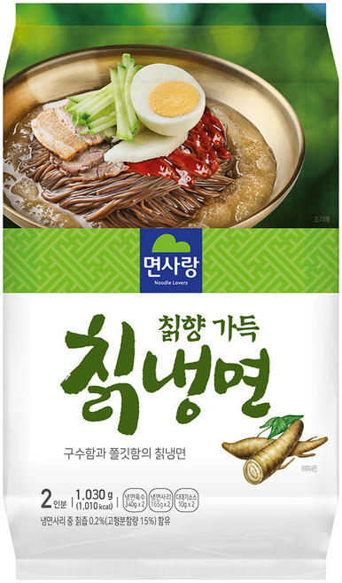 면사랑 칡향 가득 칡냉면 1030g, 1개